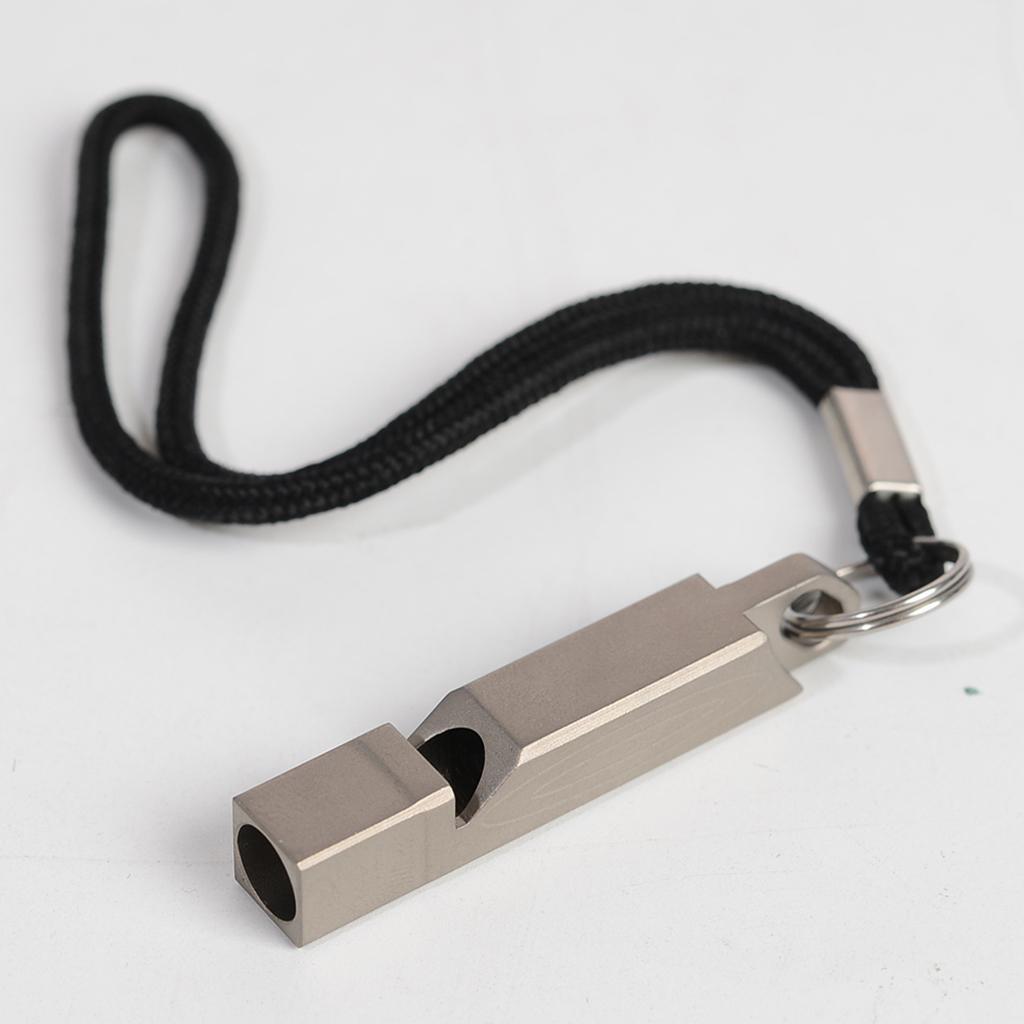 High Pitch Emergency Survival Whistle, Outdoor Keychain Whistle Single Tube Whistle for Rescue Survival