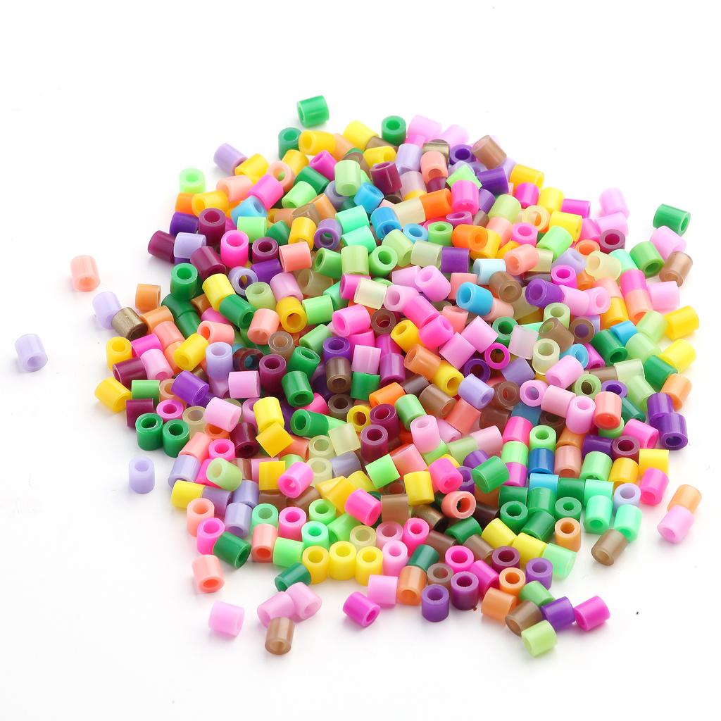 Mixed Color Plastic Beads Spacer Loose Beads DIY Jewelry Craft 4x6mm 950Pcs