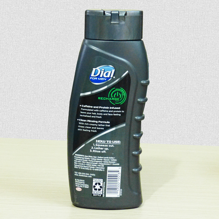 Sữa tắm gội Nam Dial Recharge 473 ml