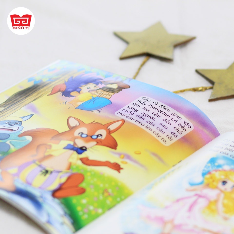 Truyện Kể Cho Bé Trước Giờ Đi Ngủ - Ngày Xửa Ngày Xưa - Đinh Tị Books