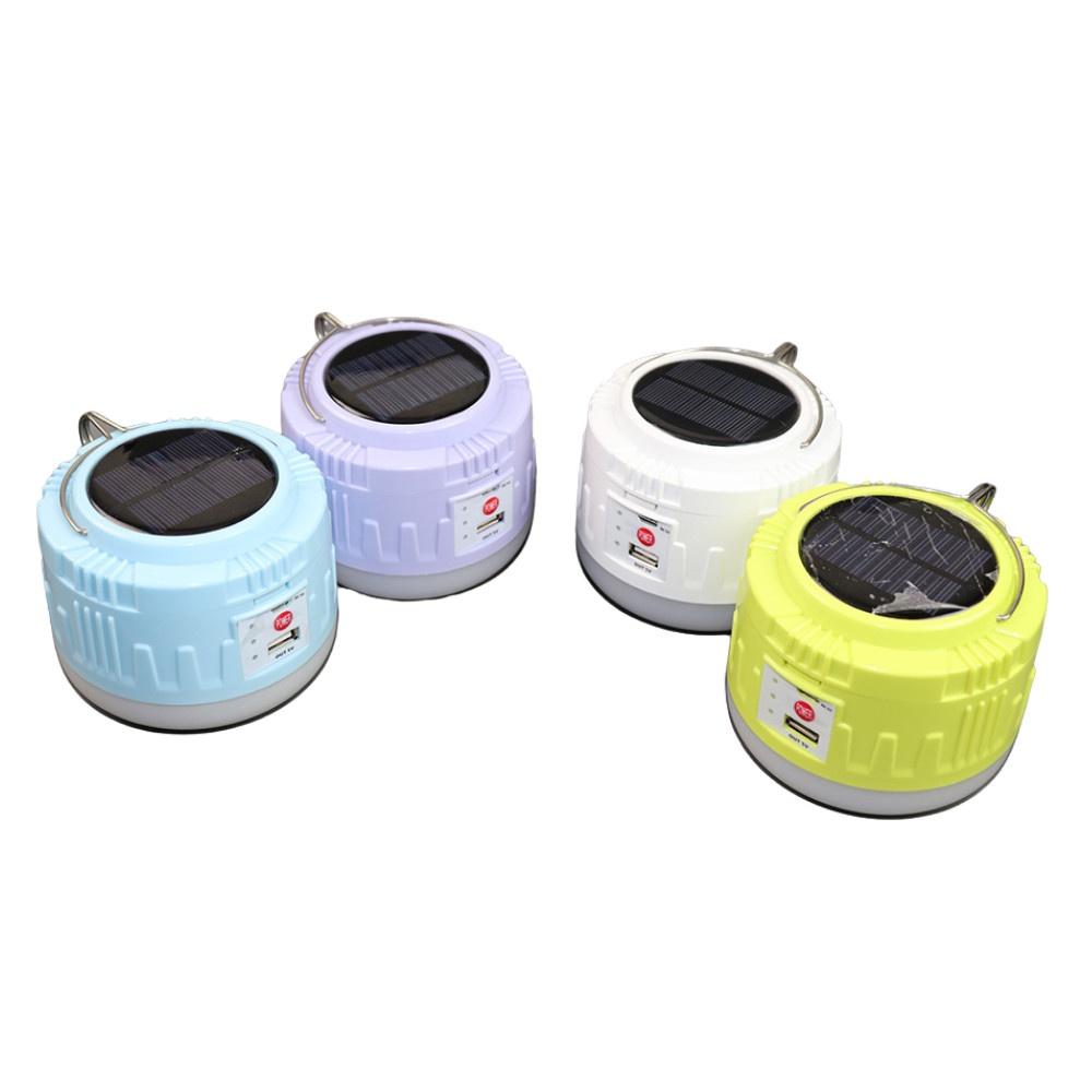Đèn năng lượng mặt trời cắm trại 30W WJ0128, đèn camping năng lượng mặt trời