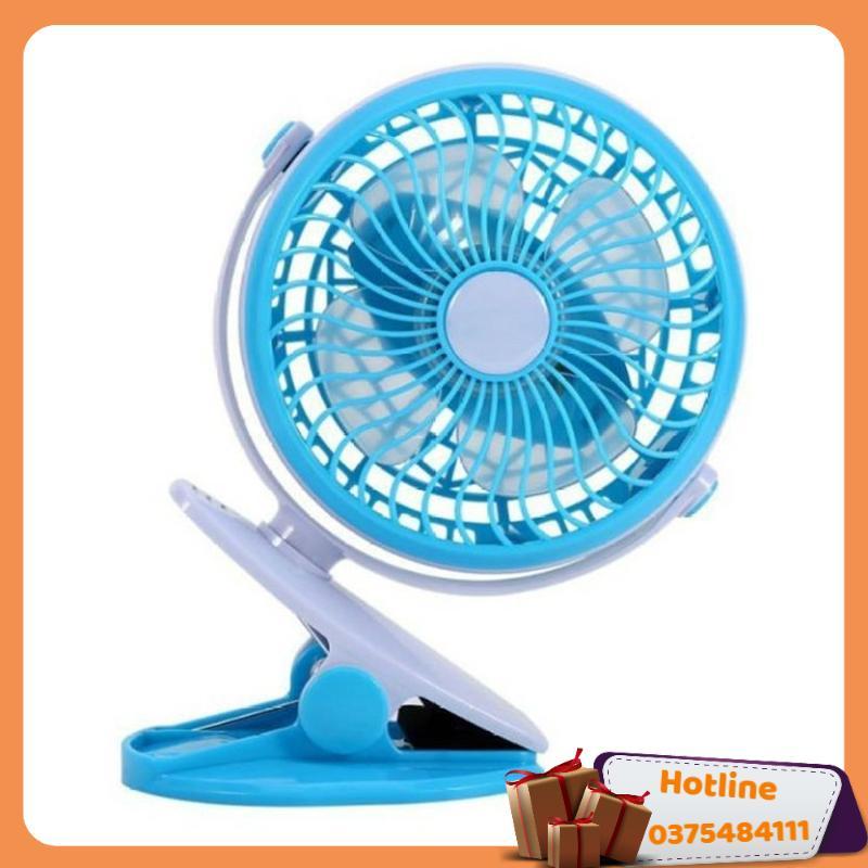Quạt Kẹp Bàn Mini Xoay 360 Độ Tiện Dụng - Hàng Loại 1