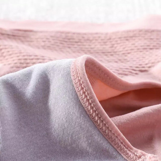 Quần lót y tế cotton cạp cao thông hơi - Quần gen bụng, nâng mông kháng khuẩn xuất Nhật - 482