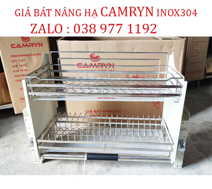 Gía bát nâng hạ INOX