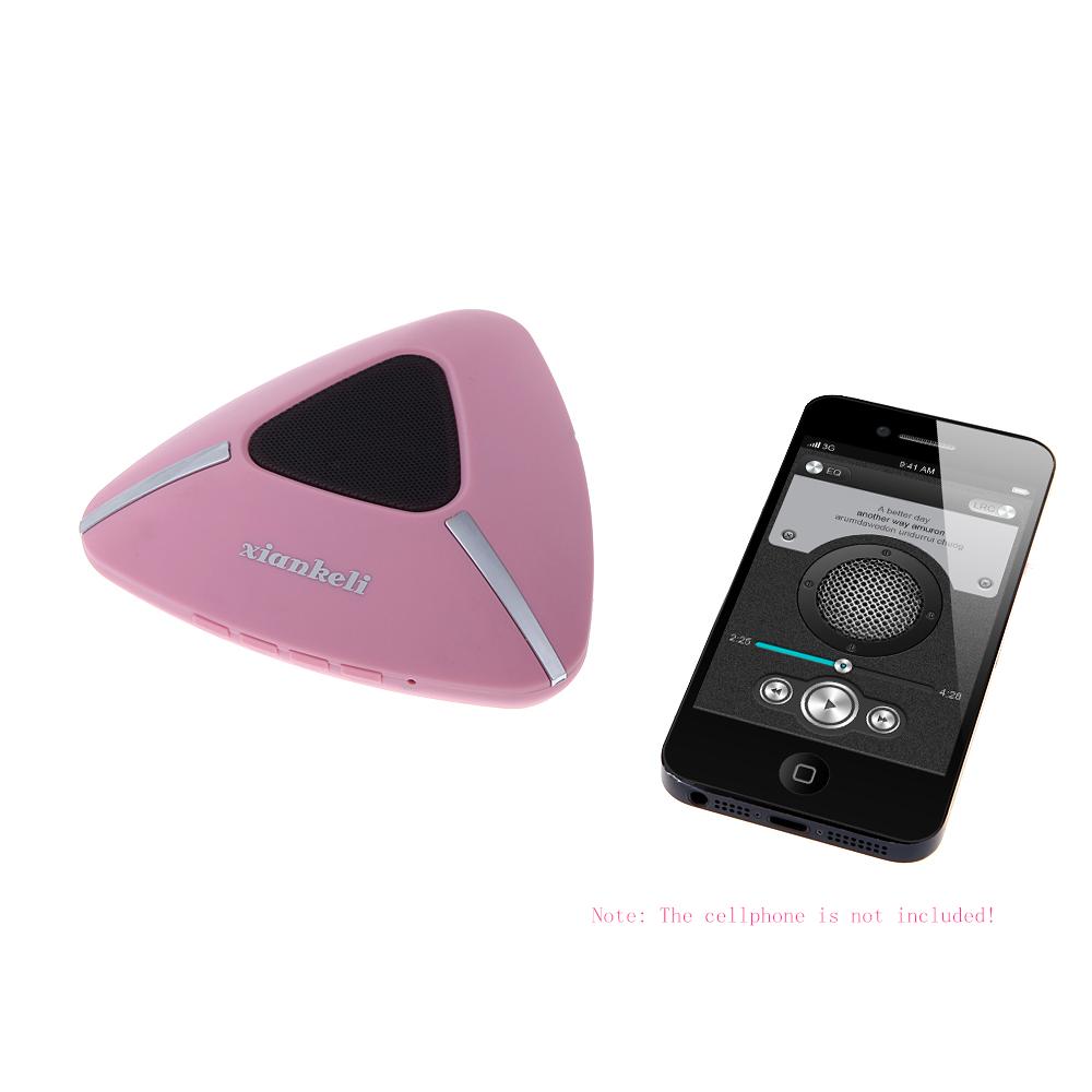 Loa không dây Bluetooth Triangle di động Mic đàm thoại FM Micro SD / TF Tương thích với điện thoại thông minh iPhone iPad