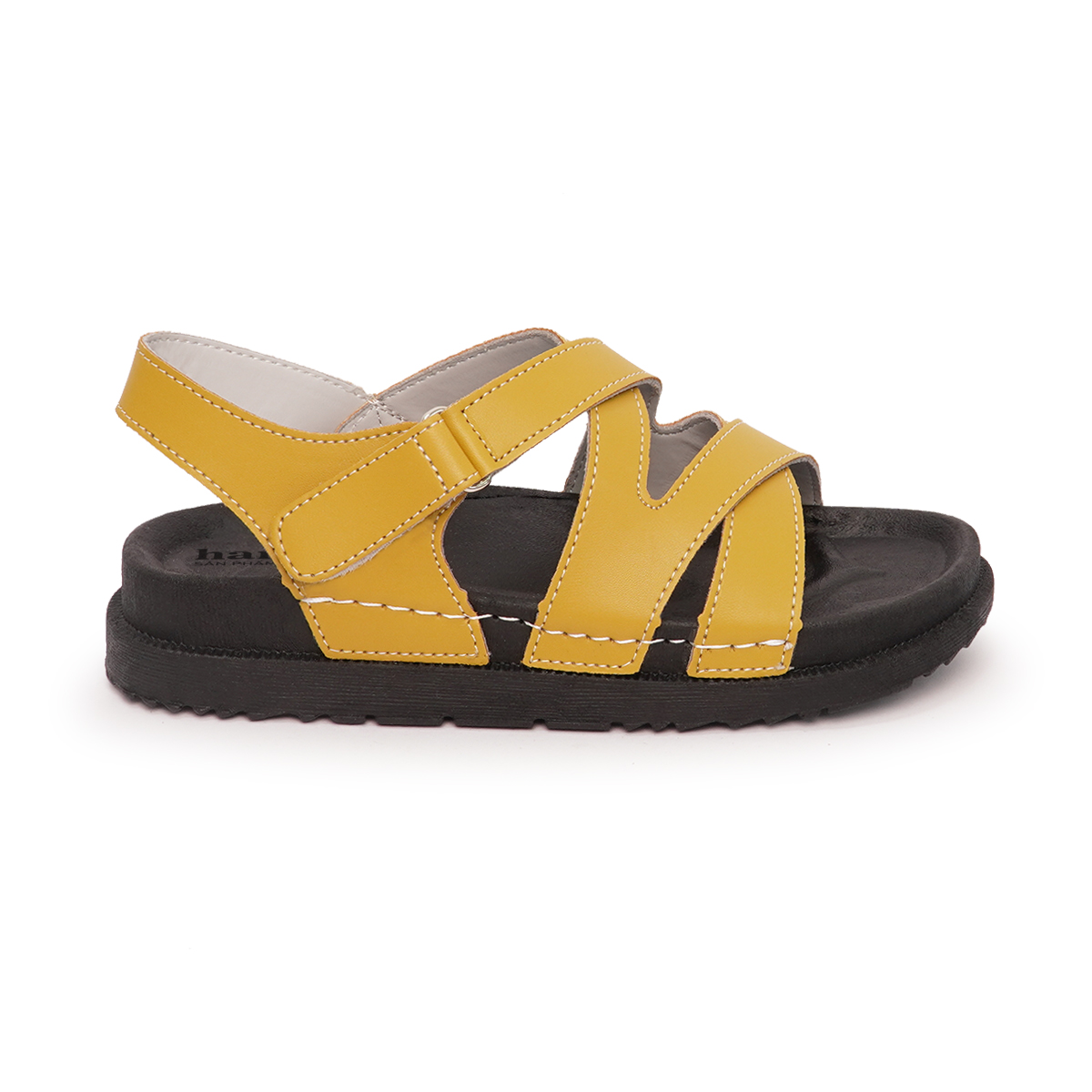 Sandal Nữ Cao 3cm Đế Cao Su Nguyên Khối Chống Trượt Mã HNSD3F794