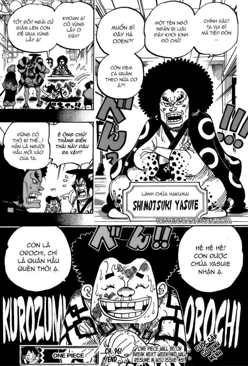 đảo hải tặc - one piece chapter 961 15