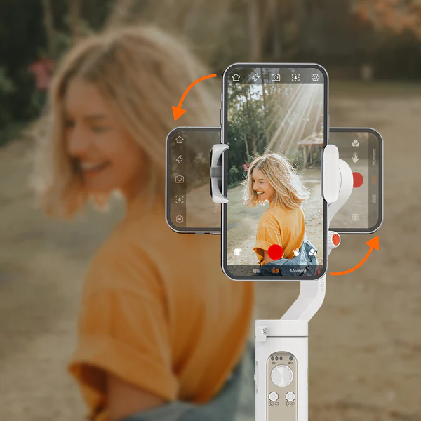 Hohem iSteady X2 - Tay Cầm Chống Rung (Gimbal) Điều Khiển Từ Xa Không Dây Cho Smartphone - Hàng chính hãng - Bảo hành 12 tháng