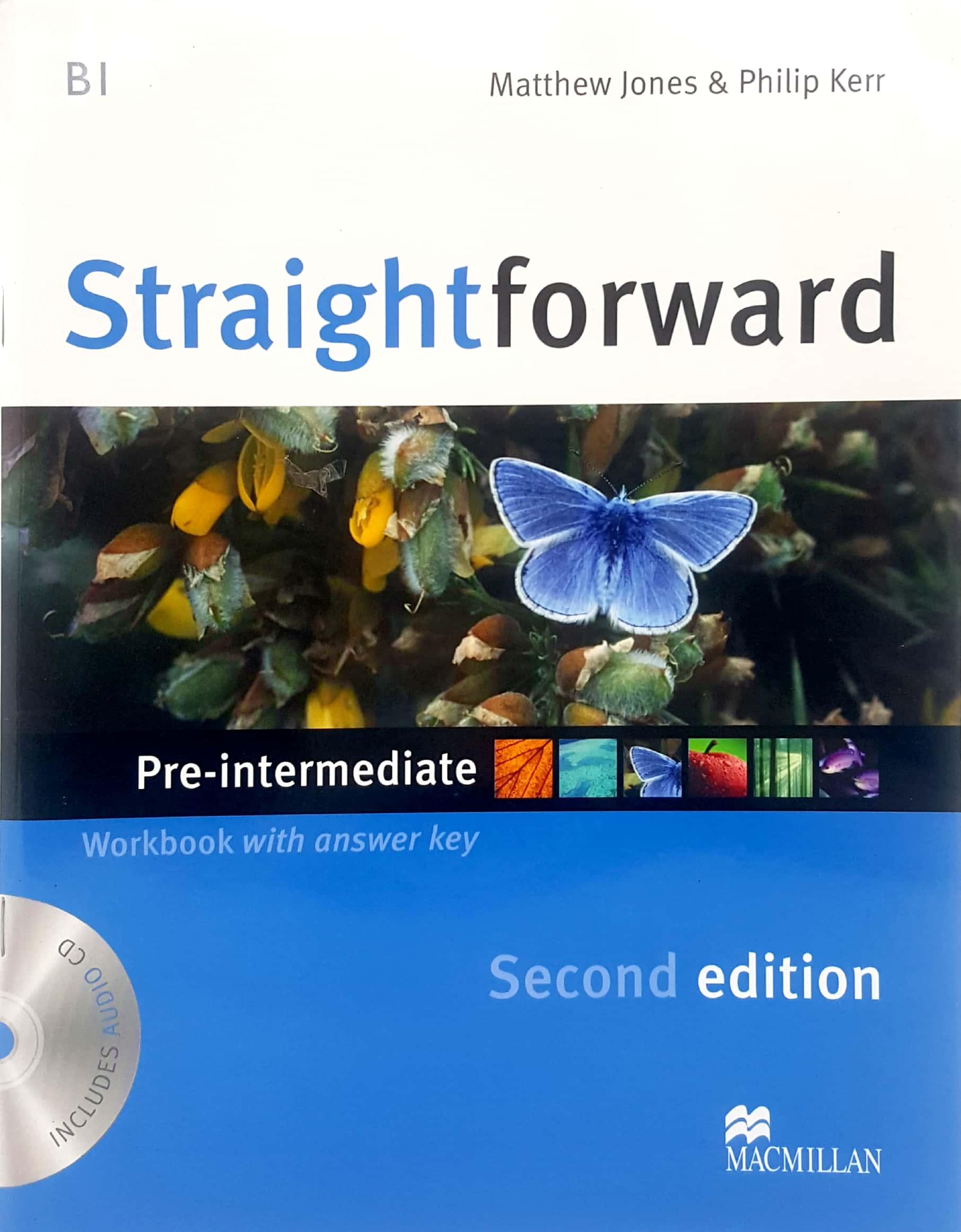 Straightforward Pre-intermediate Level: Workbook with Key + CD