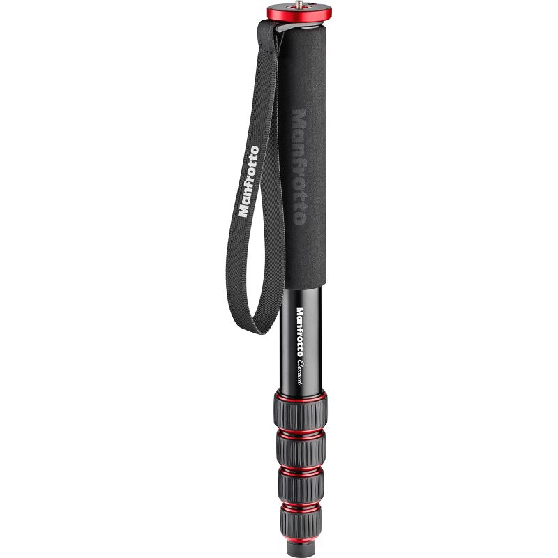 Chân máy ảnh Manfrotto Element Monopod màu đỏ - Hàng Chính Hãng