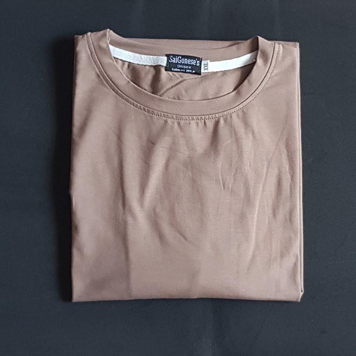 Áo Thun Trơn Basic Cotton Nam Nữ Unisex Chất Dày Dặn