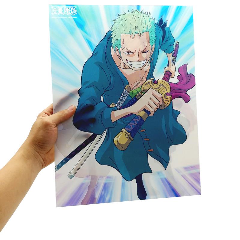 Poster 3D One Piece - TeenBox - Zoro