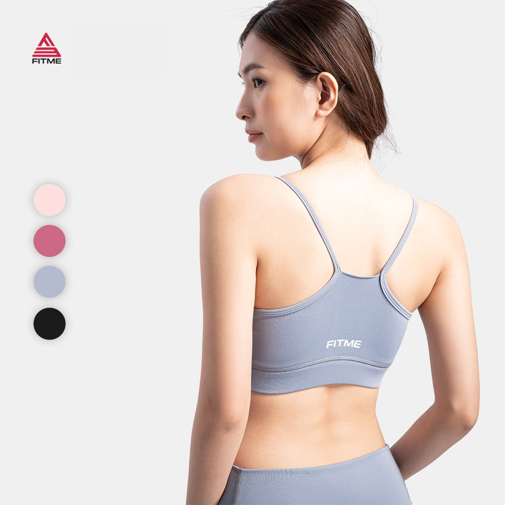 Áo bra 2 dây nữ Fitme Theta V2 chất thun thể thao co giãn thấm hút tốt, chuyên tập gym và yoga cao cấp