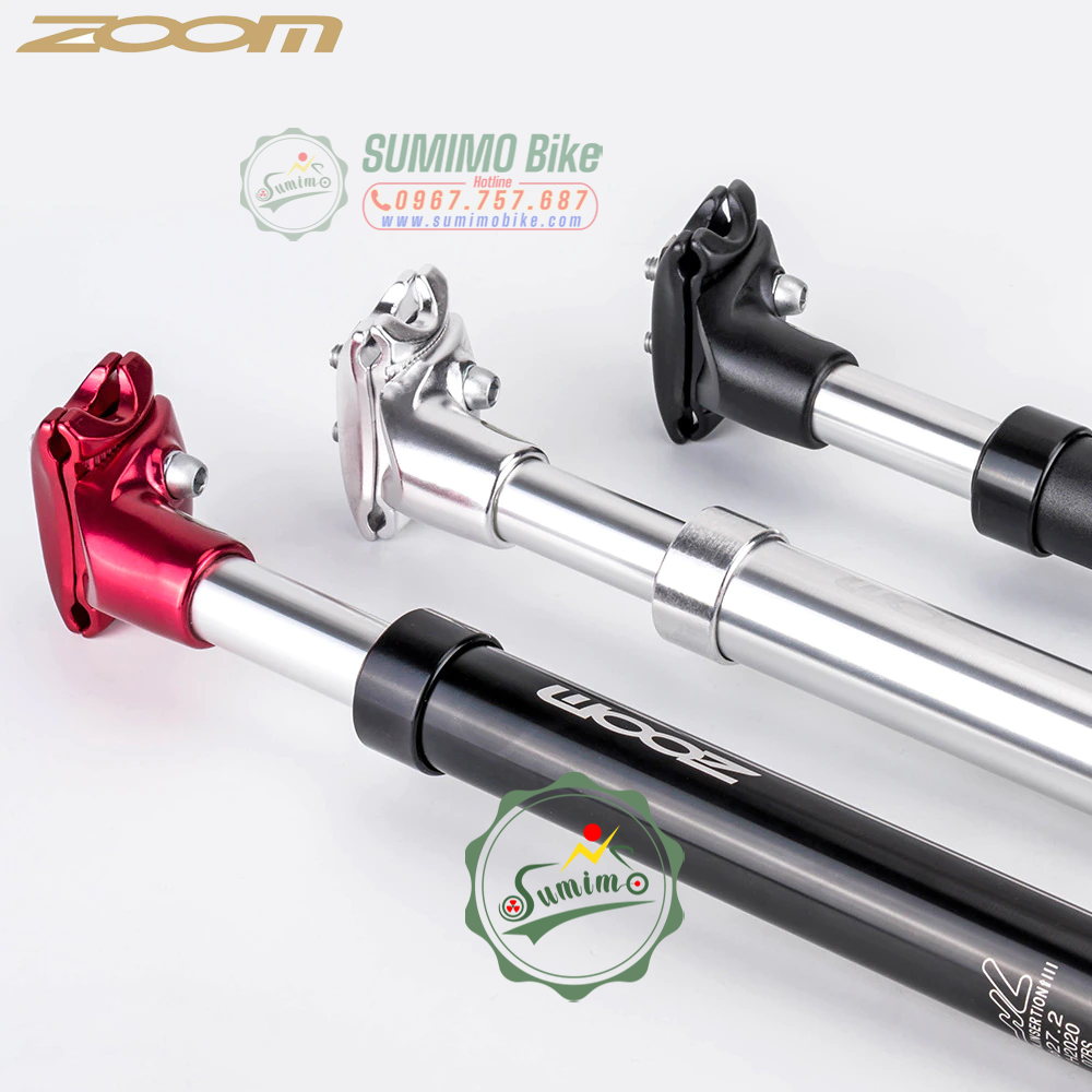 Cốt yên nhún ZOOM giảm xóc nhôm