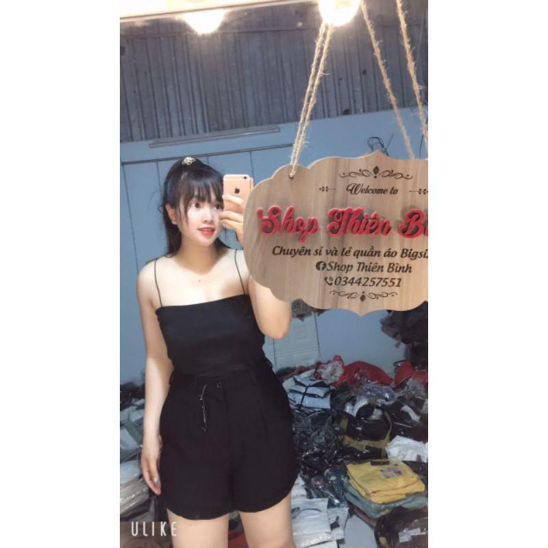 Set áo 2 dây quần đùi