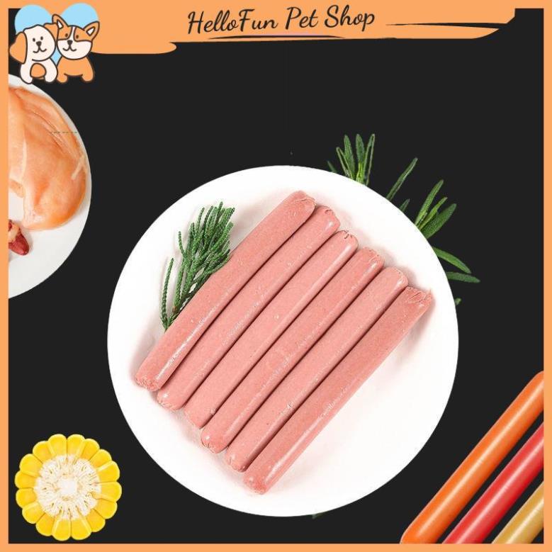 Combo 10 chiếc xúc xích cho chó mèo bổ sung dinh dưỡng