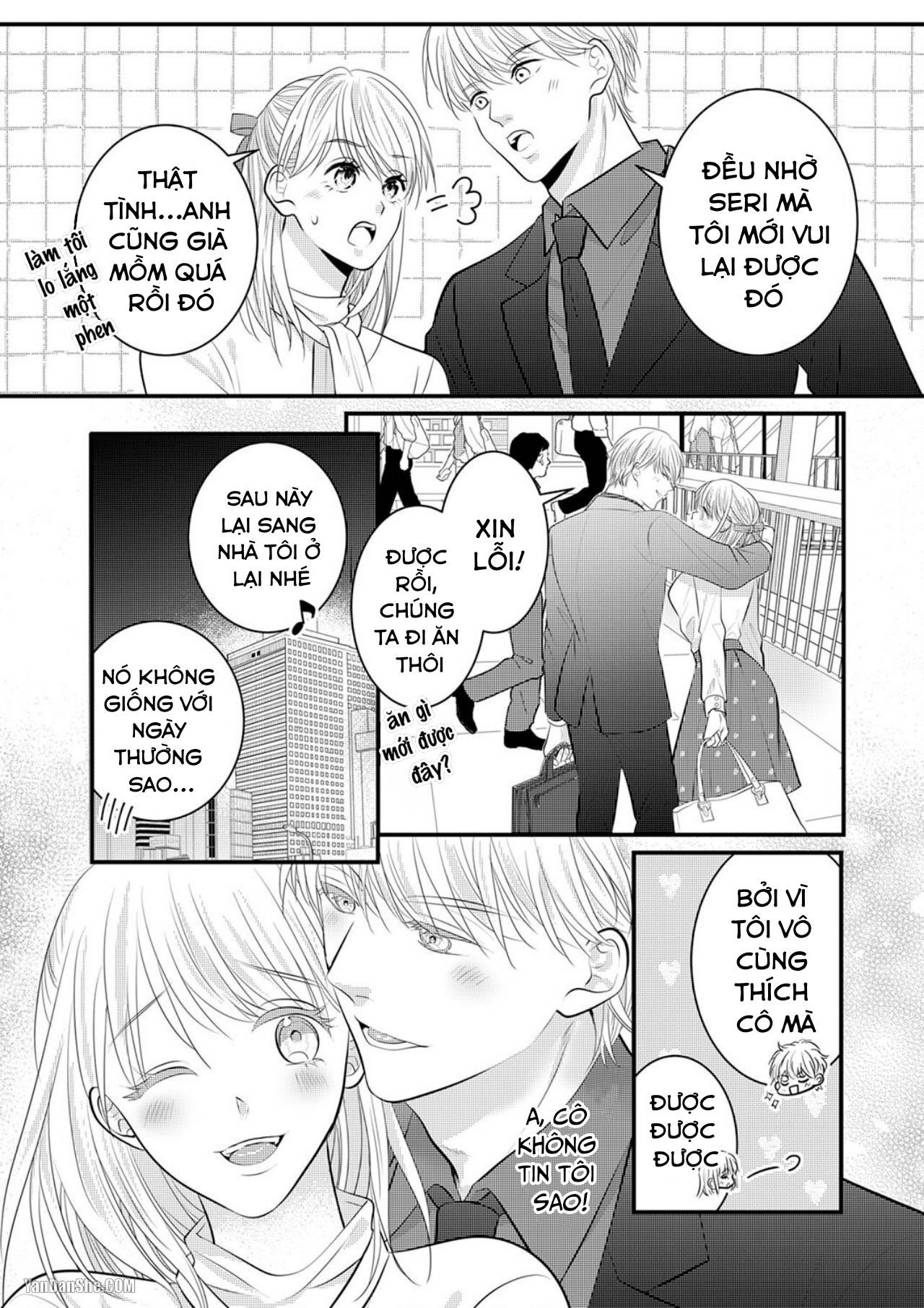 Vuốt Ve Da Thịt Của Người Yêu Mới Ngọt Ngào chapter 14.1 - Trang 9