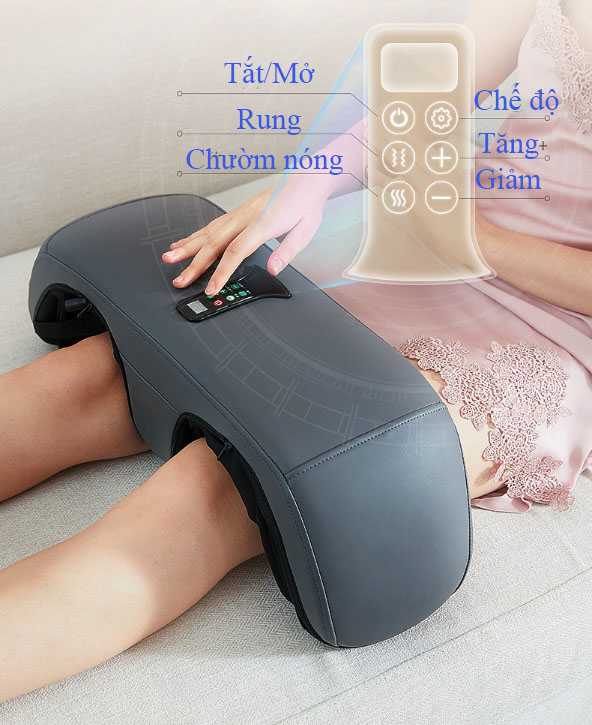 Máy Massage có chế độ chườm nóng Kneading Air GB - pin sạc