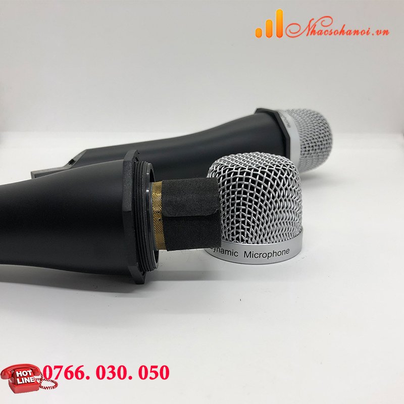 Micro BBS B8 - Có Dây - Mic Karaoke Rẻ Mà Chất - Hàng Chính Hãng