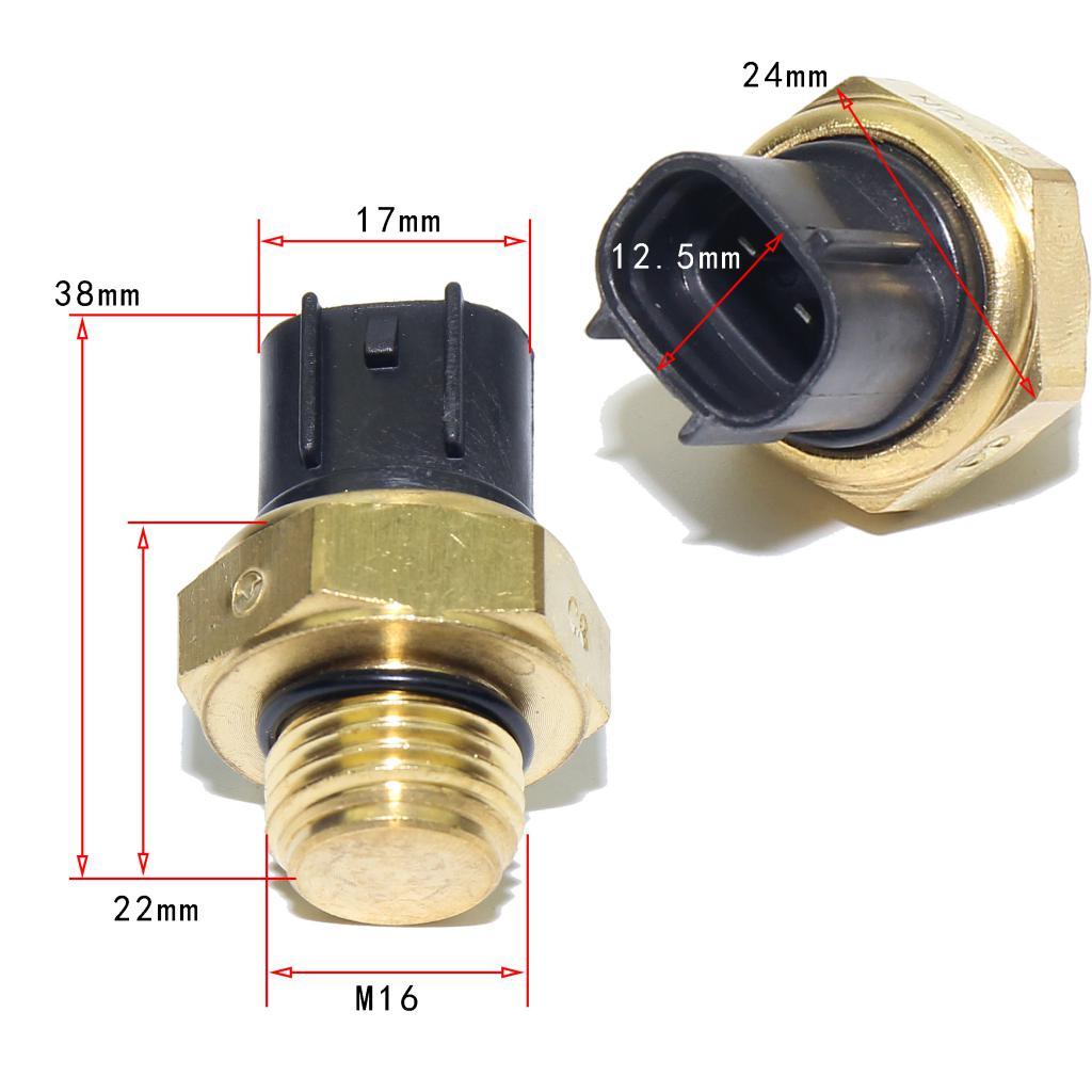 Coolant Radiator Fan Switch Water Temperature Sensor for CF800 ATV UTV