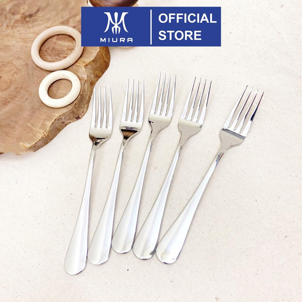 Bộ 6 Dĩa Miura Daily inox 18/0 sang trọng, chống trơn trượt