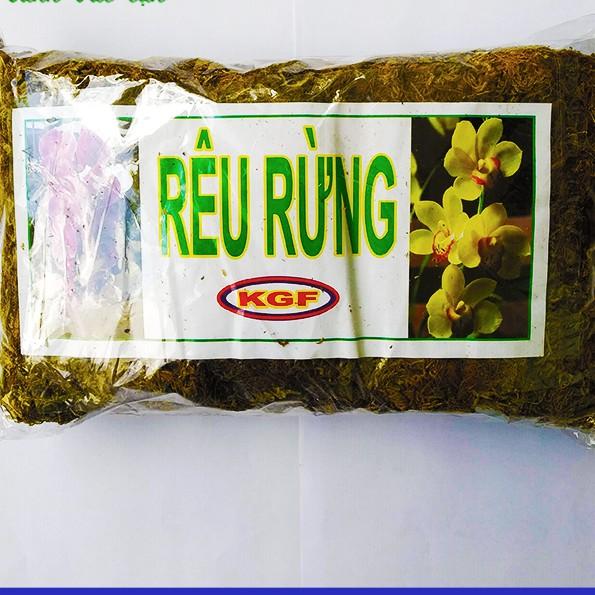 Rêu Rừng Trồng Lan - Giá Thể Ươm Lan - Giá Thể Kích Rễ Cho Lan đã qua xử lý gói 3dm