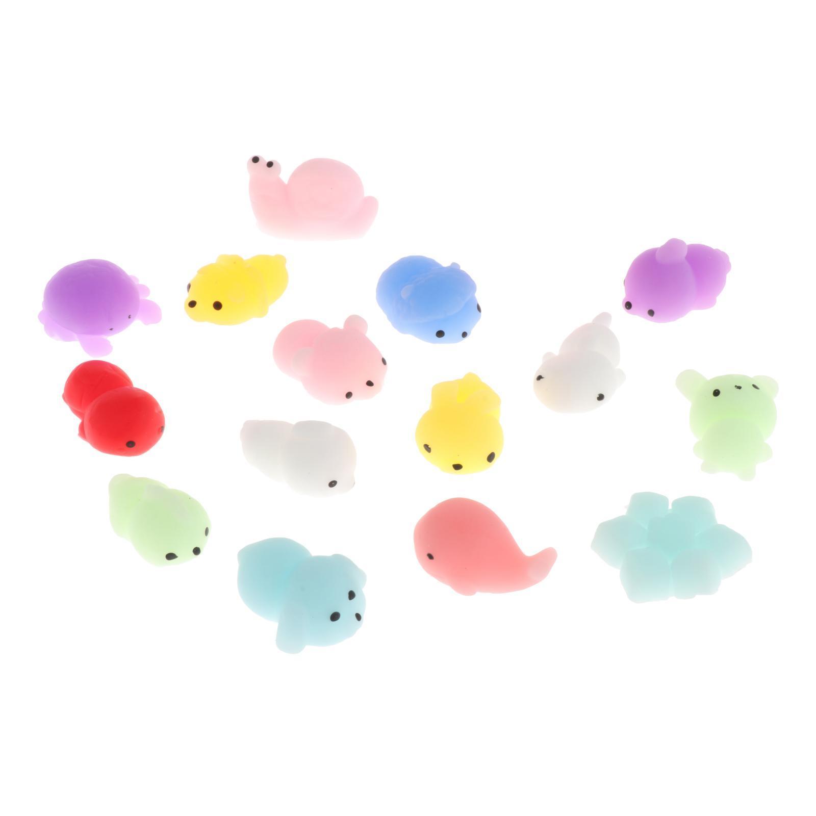 50Pcs Mini Squeezing Toys Sensory Toy Decoration Soft Interesting Relaxing Toy for Party Favors Birthday Gifts Easter Basket Stuffers Adults