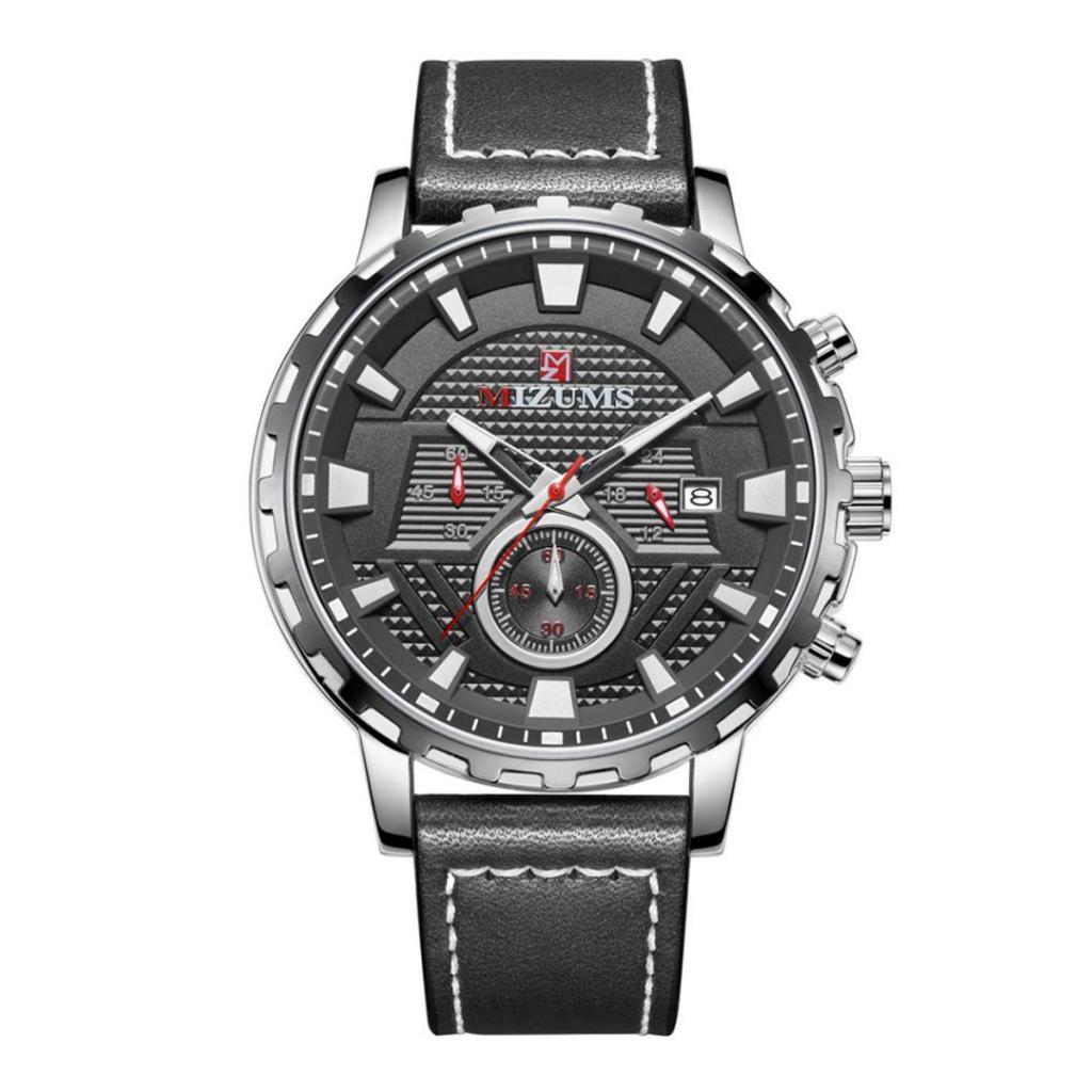 Mens Sports Business  Watch Chronograph Wristwatch