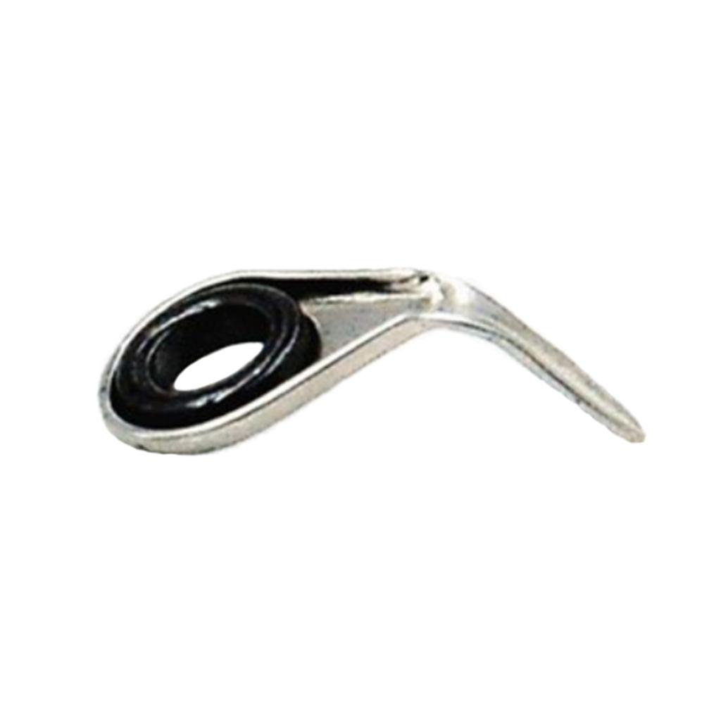 10pcs Stainless Steel Fishing Rod Guides Fishing Rod Tip Repair Tools
