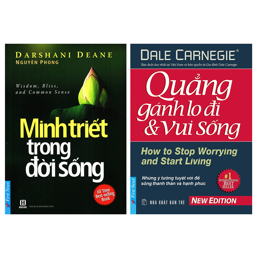 Combo Minh Triết Trong Đời Sống + Quẳng Gánh Lo Đi Và Vui Sống