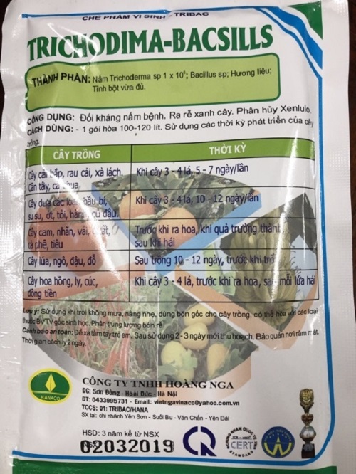 Nấm đối kháng - Tốt rễ - Sạch nấm