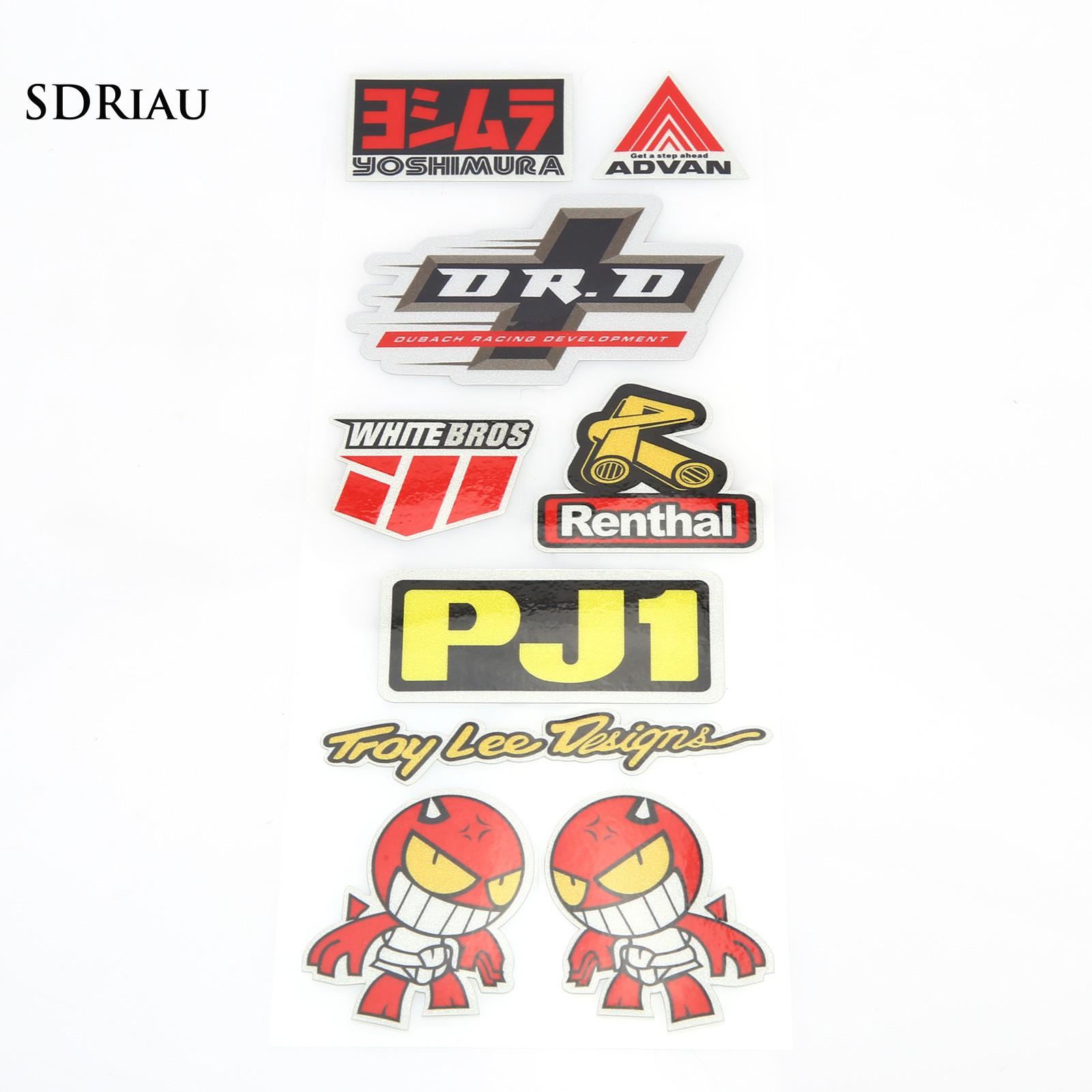 Sticker Dán Trang Trí Xe Hơi / Xe Máy / Xe Đạp