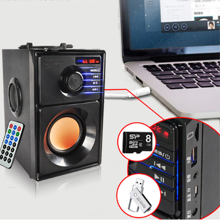 Loa Nghe Nhạc Xách Tay A10 Hỗ Trợ Bluetooth, USB, Thẻ Nhớ, Jack 3.5, Nghe Đài FM