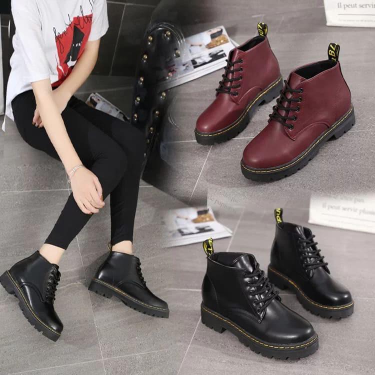 GIÀY BOOT DA LÌ HÀNG LOẠI 1 CÓ SIZE CHO CẢ NAM VÀ NỮ 6242