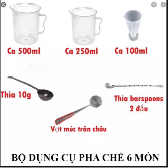 Giá Sỉ Combo đồ dụng cụ pha chế đầy đủ số lượng 8 món đẹp giá rẻ