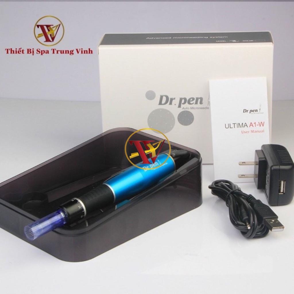 Máy Lăn Kim, Máy Phi Kim Dr Pen A1-W, Cấy Phấn, Cấy Tảo Dr.pen A1 (Có Tích Điện)