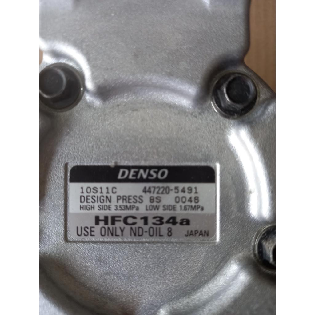 Lốc điều hòa (block,máy nén) Toyota Vios 2003-2012 không bộ đầu hàng xịn Denso Indonesia 03 04 05 06 07 08 09 10 11 12