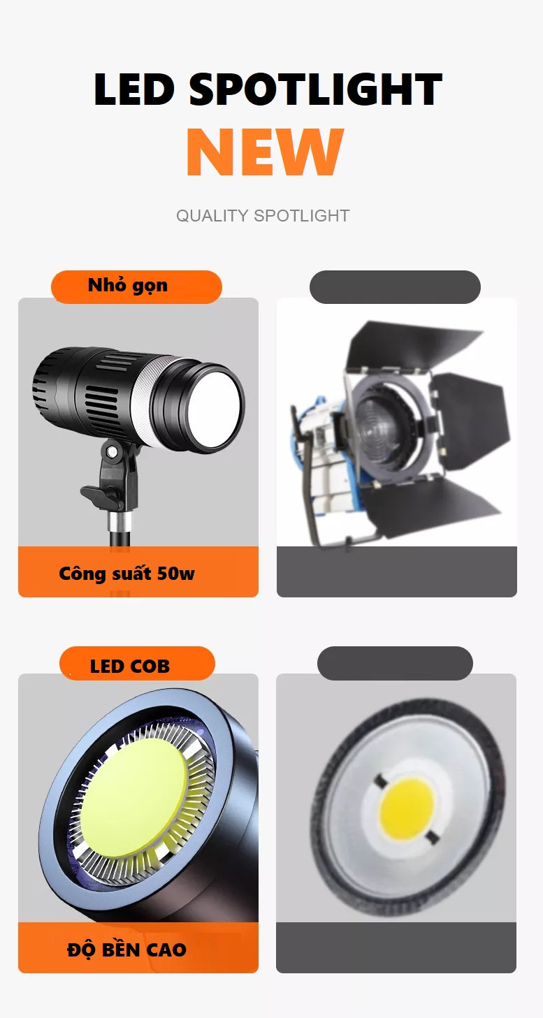 Đèn Giả Nắng  LED YM80  Spotlight