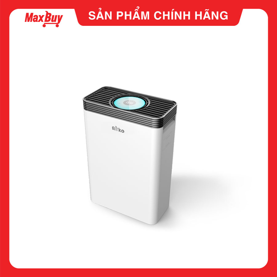 Máy lọc không khi chính hãng Airko AK25M-R (30m2)/ Màng lọc Hepa lọc bụi PM2.5/ SP thiết yếu cho gia đình và văn phòng