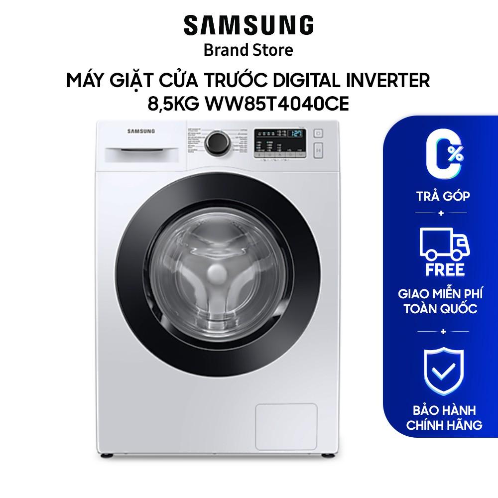 Máy giặt cửa trước Samsung Digital Inverter 8,5kg WW85T4040CE - Hàng chính hãng - Giao toàn quốc