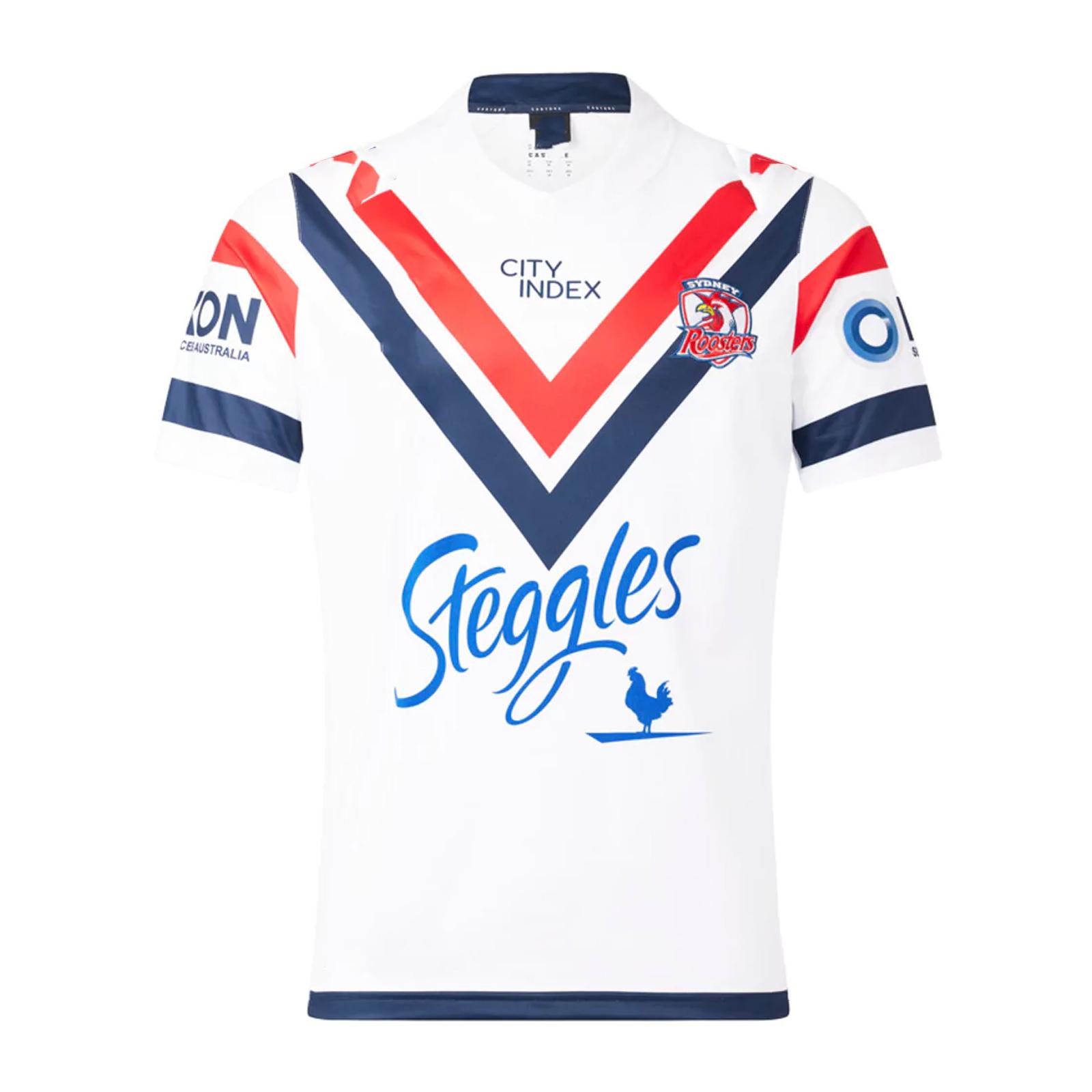 2023 Sydney Roosters Mens Home/Away Rugby Jersey Color: Home Size: 4XL
