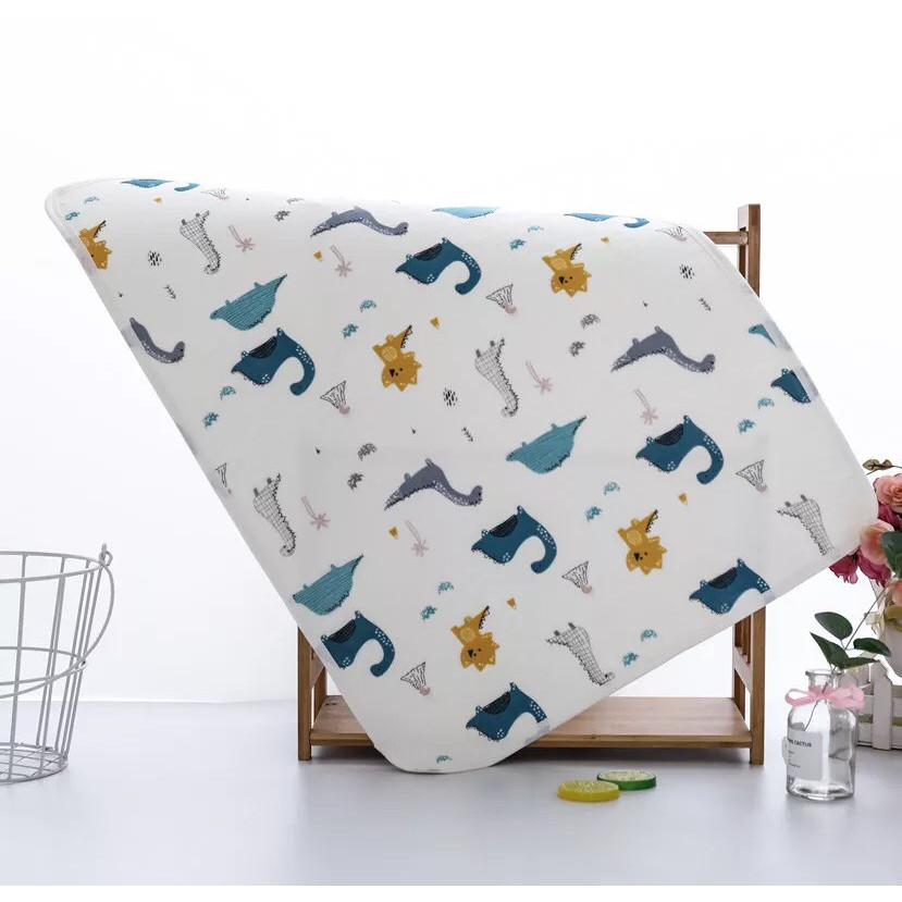 Lót chống thấm 5 lớp sợi tre Organic cho bé kích thước 50x70cm