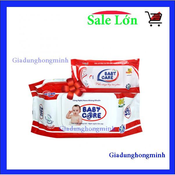 Khăn ướt, giấy ướt Baby Thiên Phúc 100 tờ hàng đẹp chất lượng cao