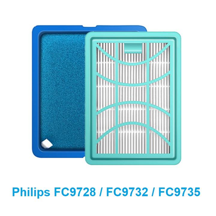 Bộ lọc HEPA thay thế cho máy hút bụi Philips FC9728, FC9732, FC9735. Mã: FC10074