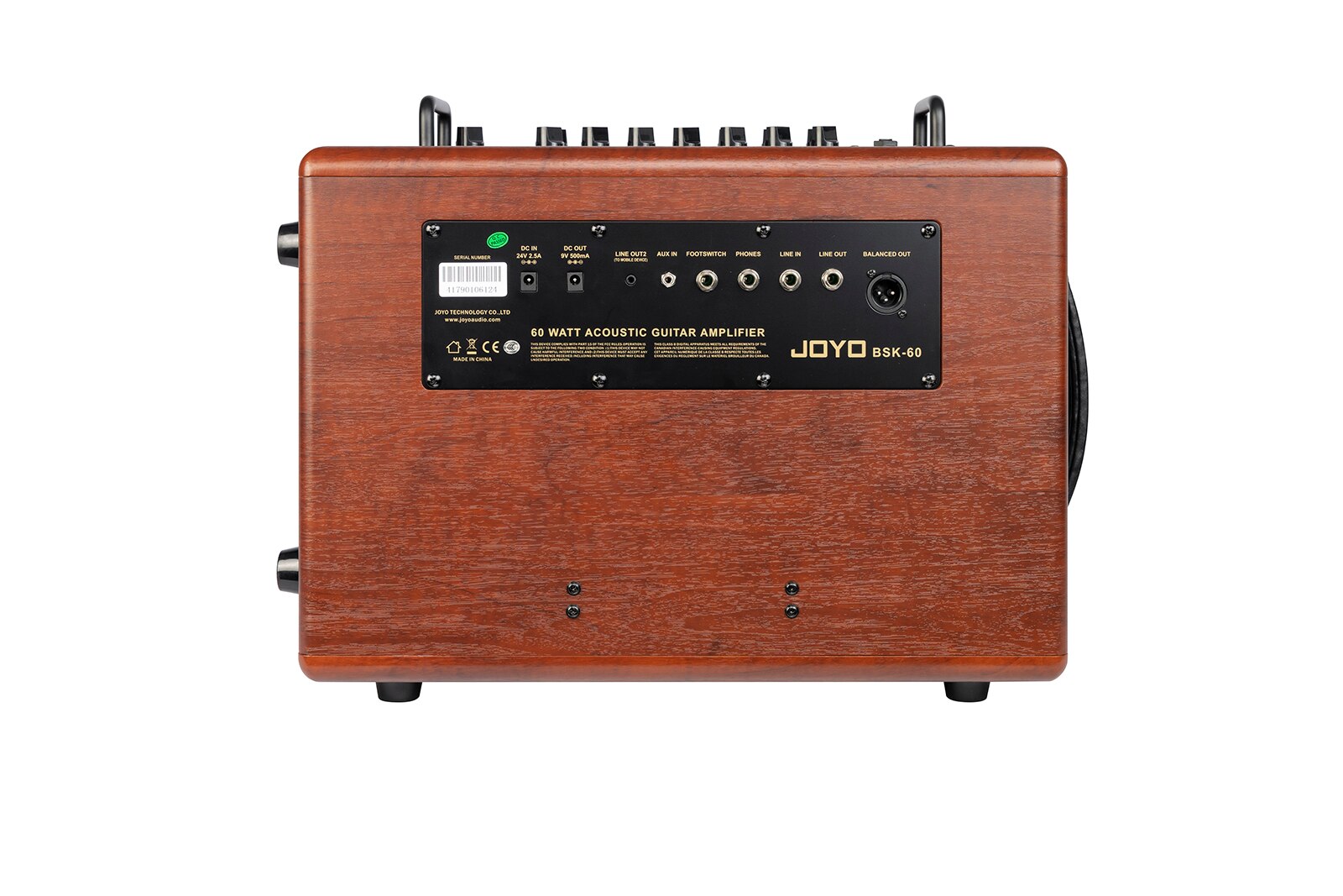 Amplifier dùng cho đàn guitar acoustic Joyo Acoustic Guitar Amplifier BSK 60 W - Hàng Chính hãng