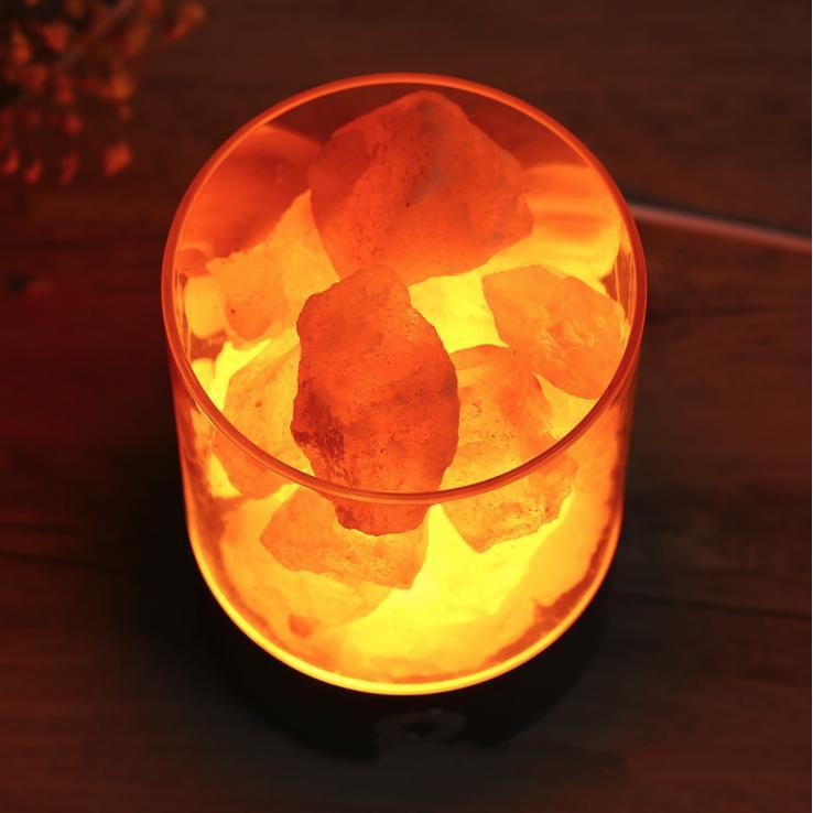 Đá muối Himalaya kiêm đèn ngủ, tạo ion âm lọc khí đồng thời bảo vệ sức khỏe của bạn  - Gia dụng SG