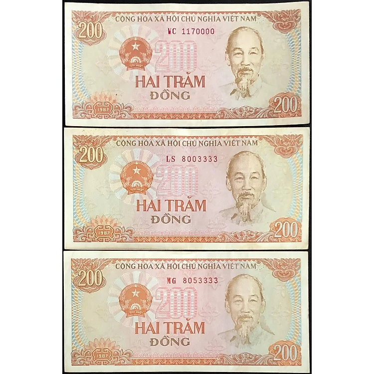 200 ĐỒNG 1987 XE MÁY CÀY