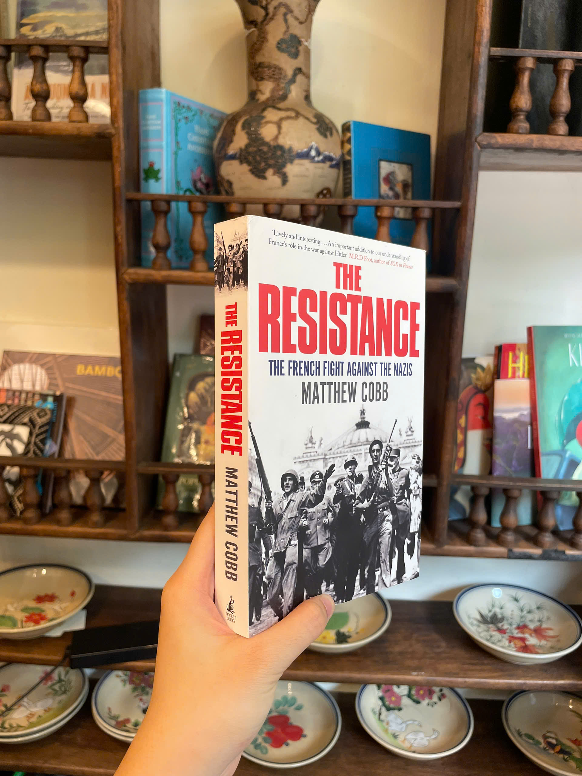 Sách - The Resistance: The French Fight Against The Nazis by Matthew Cobb/ Sách lịch sử tiếng Anh/ History/ English