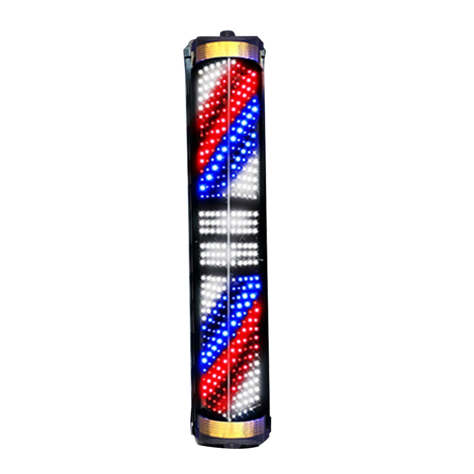 Barber Shop Sign Open Novelty Lighting Rotating Pole LED Light Neon Signs