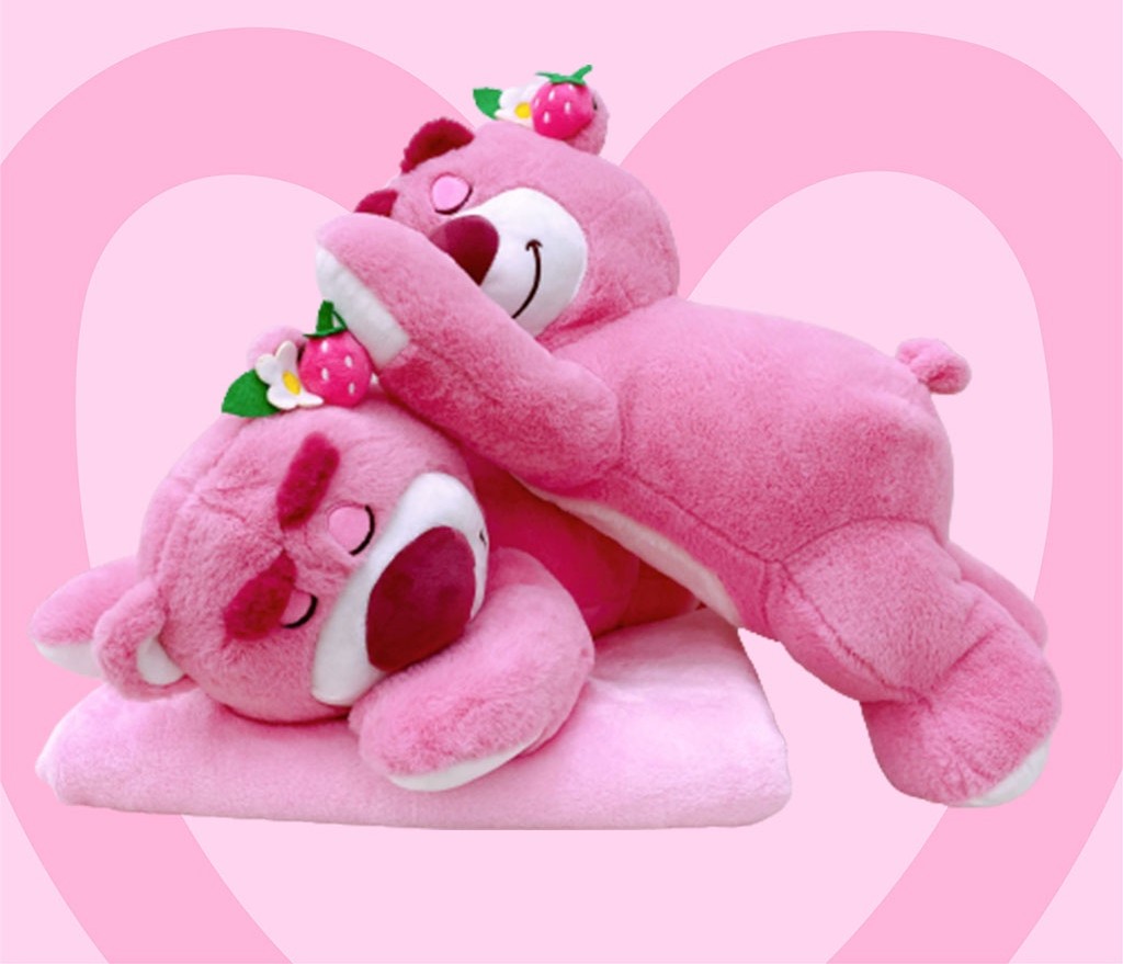 GẤU DÂU LOTSO KÈM MỀN